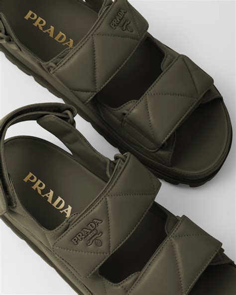 sandali prada outlet|prada leather sandals.